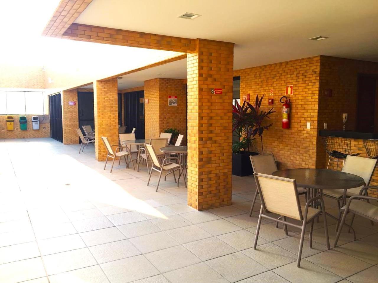 Apartamento 50M Praia- Piscina - Vista Mar - Academia - Maceio  Luaran gambar