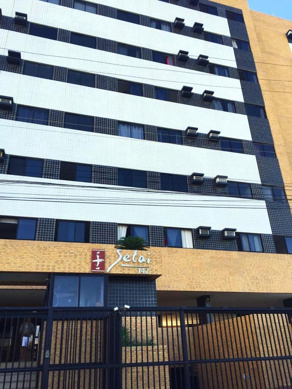 Apartamento 50M Praia- Piscina - Vista Mar - Academia - Maceio  Luaran gambar