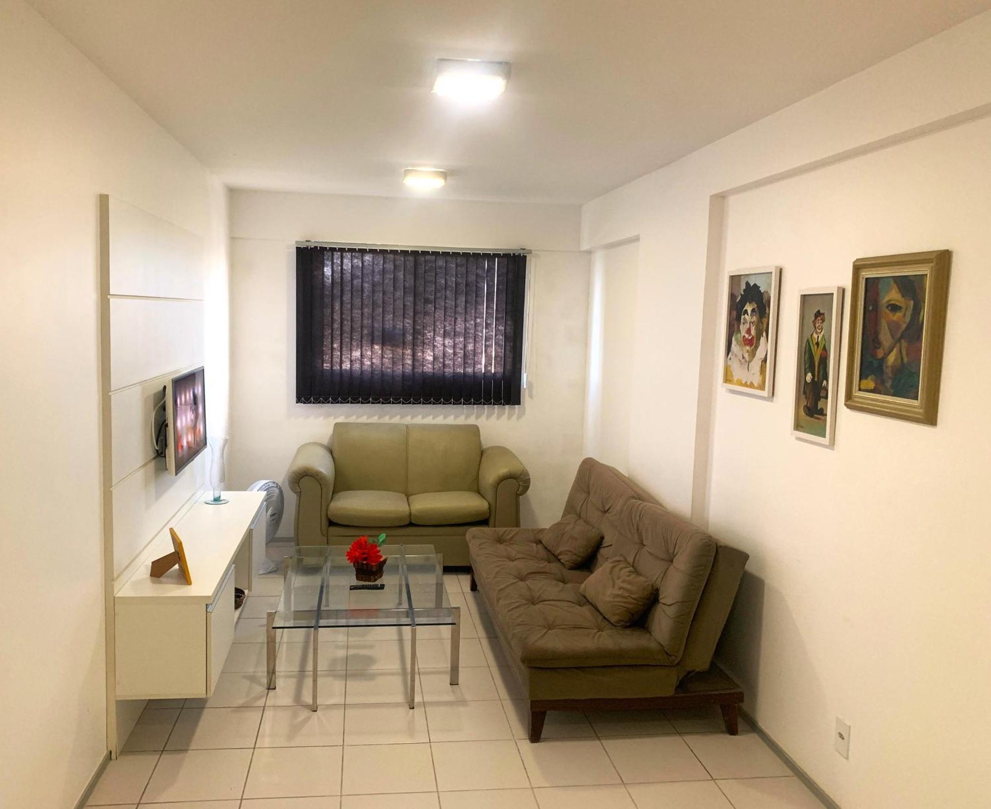 Apartamento 50M Praia- Piscina - Vista Mar - Academia - Maceio  Luaran gambar
