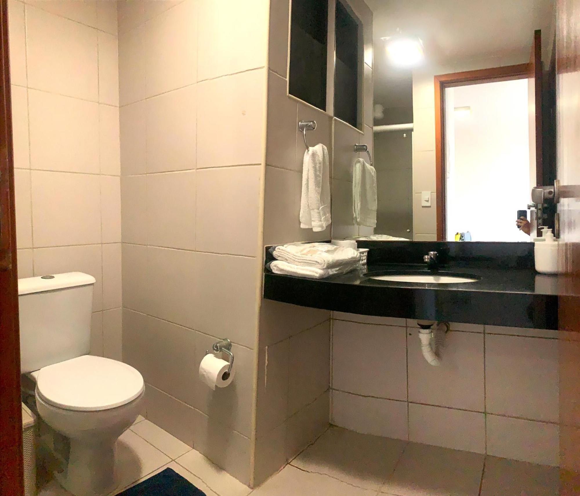 Apartamento 50M Praia- Piscina - Vista Mar - Academia - Maceio  Luaran gambar