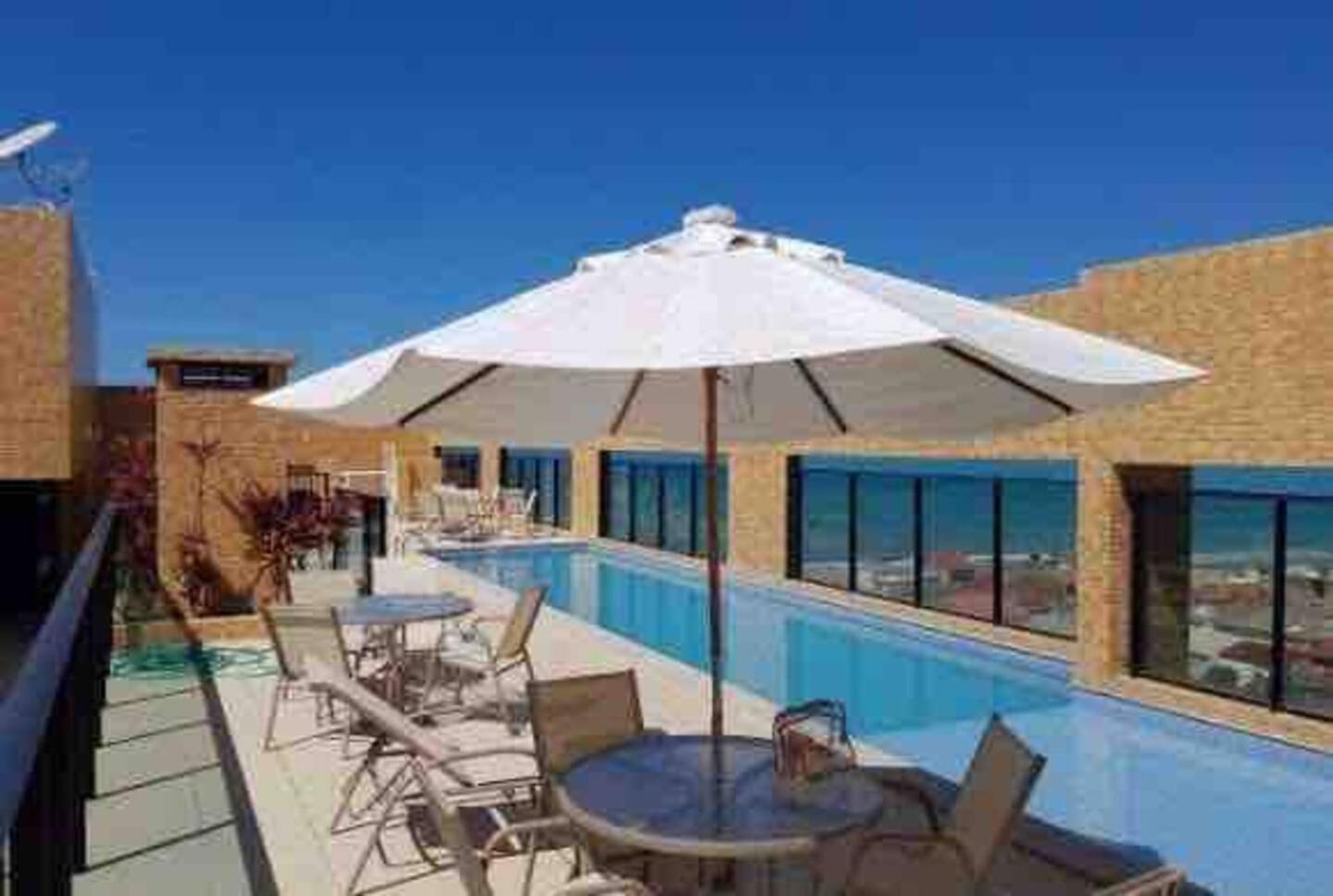 Apartamento 50M Praia- Piscina - Vista Mar - Academia - Maceio  Luaran gambar